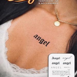 Angel Script Tattoo