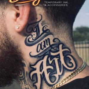 “I Am Art” Script Tattoo